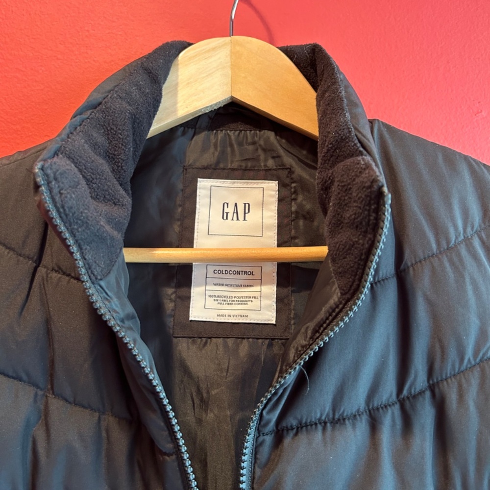 Gap Coldcontrol Water Resistant Black Quilted Win… - image 5